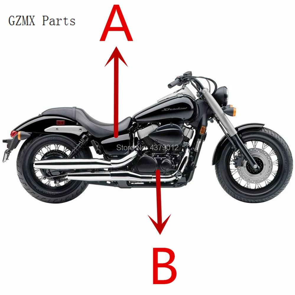 Для Honda Shadow ACE 750 VT750 VT400 VT 400 2004-2011 батарея Сцепления Мотоцикла боковая крышка батареи корпус Защита двигателя