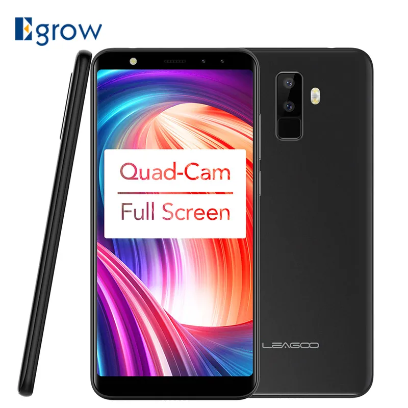 Leagoo M9 5 &quot18:9 полный Экран четыре камеры Android 7 0 MT6580A 4 ядра 2 ГБ Оперативная память 16