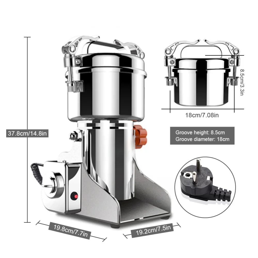 500 г электрическая кофемолка зерновая мельница зерновые специи сухая еда из