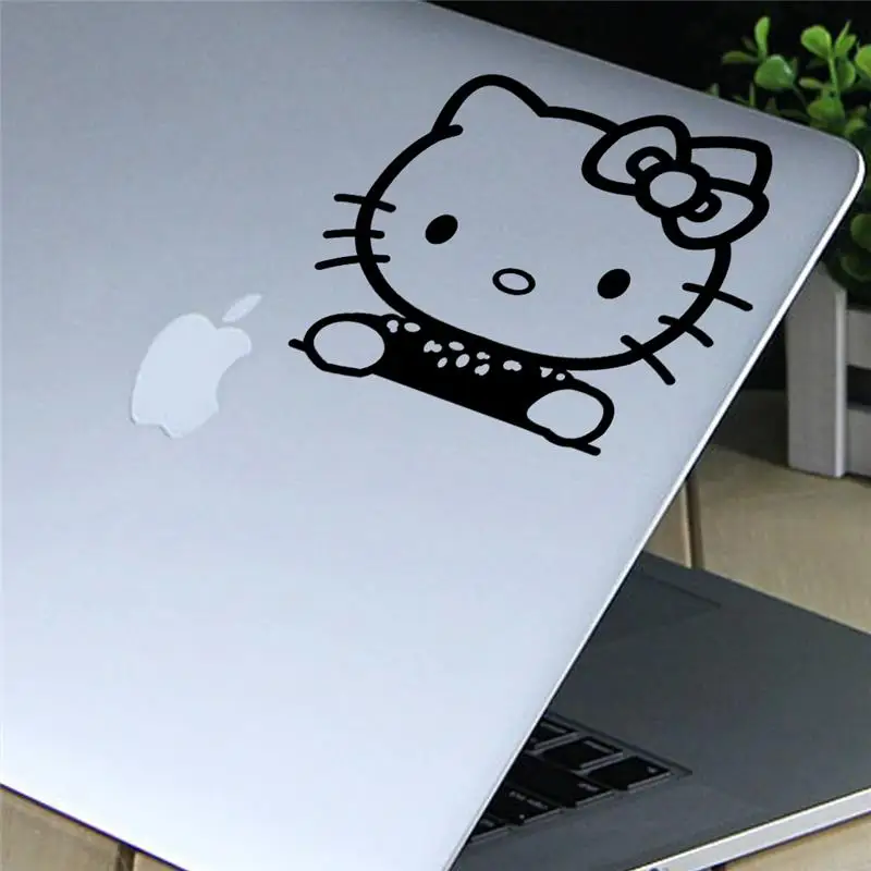 Виниловые наклейки на стену с изображением мультяшных животных Hello Kity Cat|adesivo de