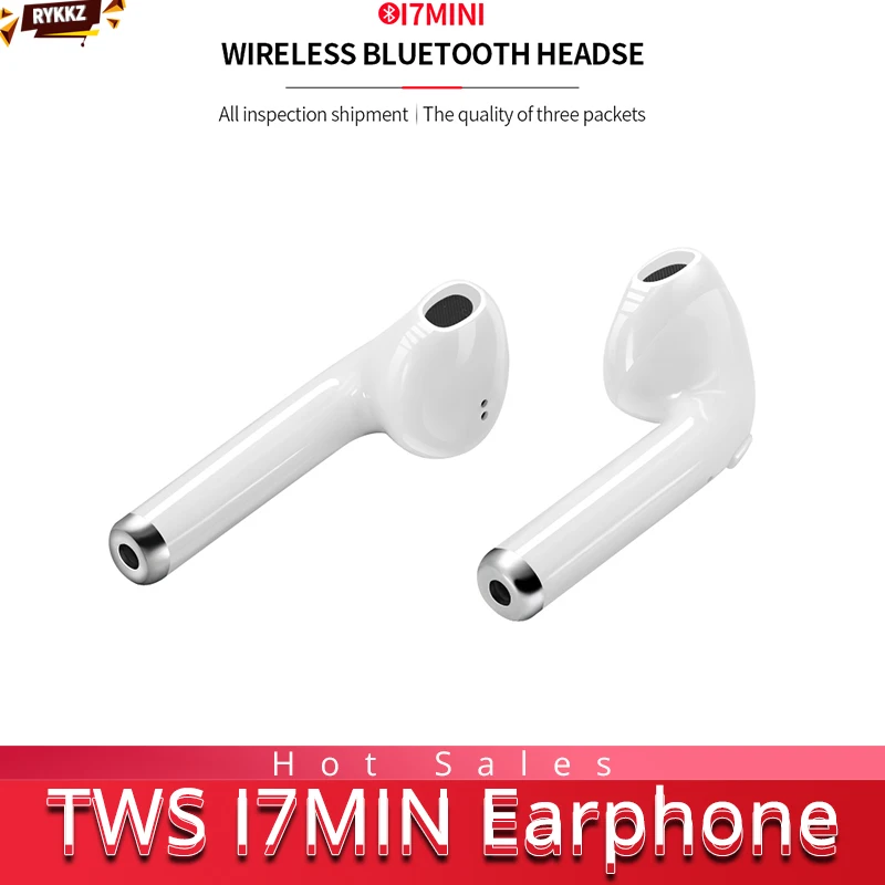 TWS I7MINI беспроводные Bluetooth наушники вкладыши гарнитура микрофон для iPhone Samsung Huawei