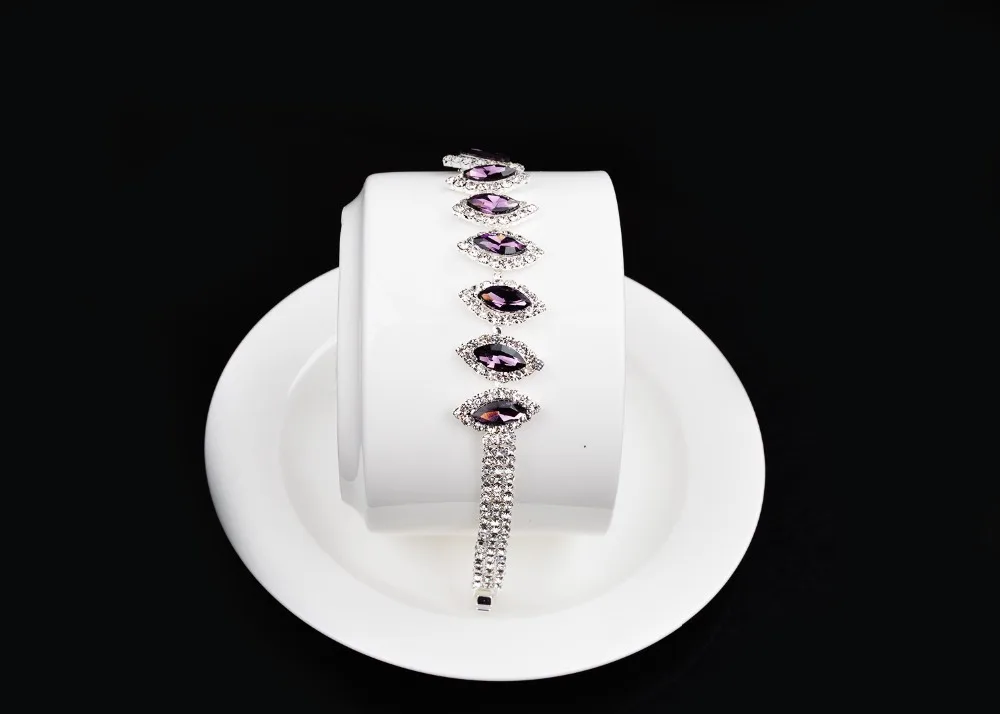 SIZZZ очаровательный свадебный браслет невесты для женщин ювелирные изделия из кристаллов блестящие стразы широкий модный браслет Принцесса Свадебные украшения