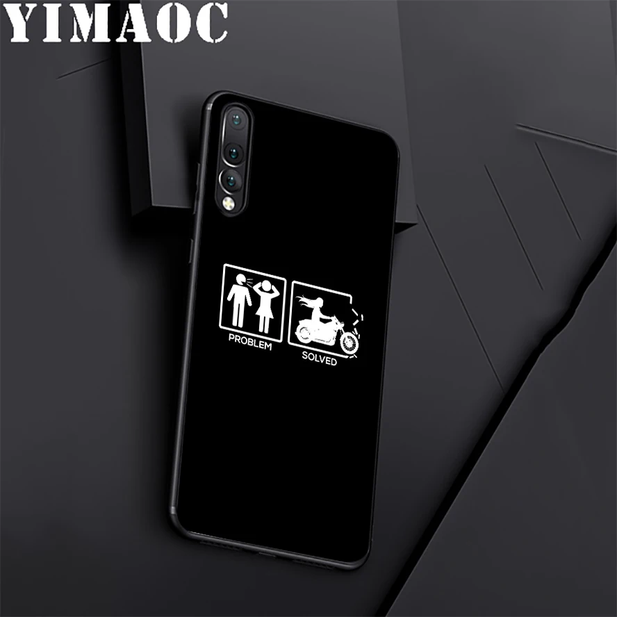 YIMAOC Solved Problem Funny Soft Silicone Case For Huawei Honor Mate 10 P20 P10 P9 P8 P Smart Y6 6A 7A 7X 7C Lite Pro 2017 2018 |