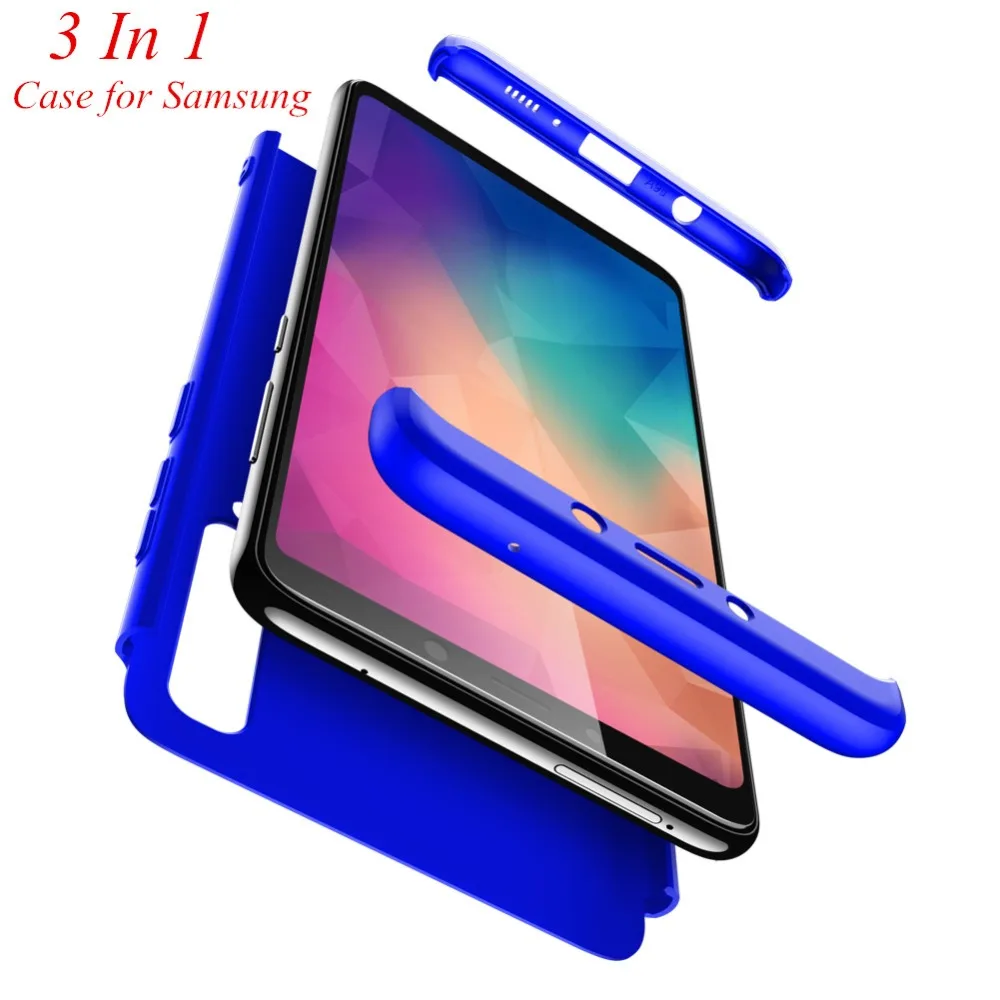 Чехол для телефона Samsung Note 8 9 чехол J7 Max Duo J4 J6 A6 Plus J2 Pro 2018 A9 Star Lite 3 в 1 матовый