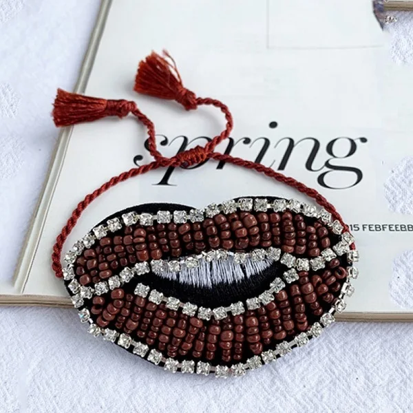 brown mouth ZINI металлические браслеты женские браслеты для щиколотки золотого цвета с синей Злой Глаз Хамса ручная оболочка турецкие ювелирные изделия браслет Бохо свадебные браслеты - Окраска металла: brown mouth