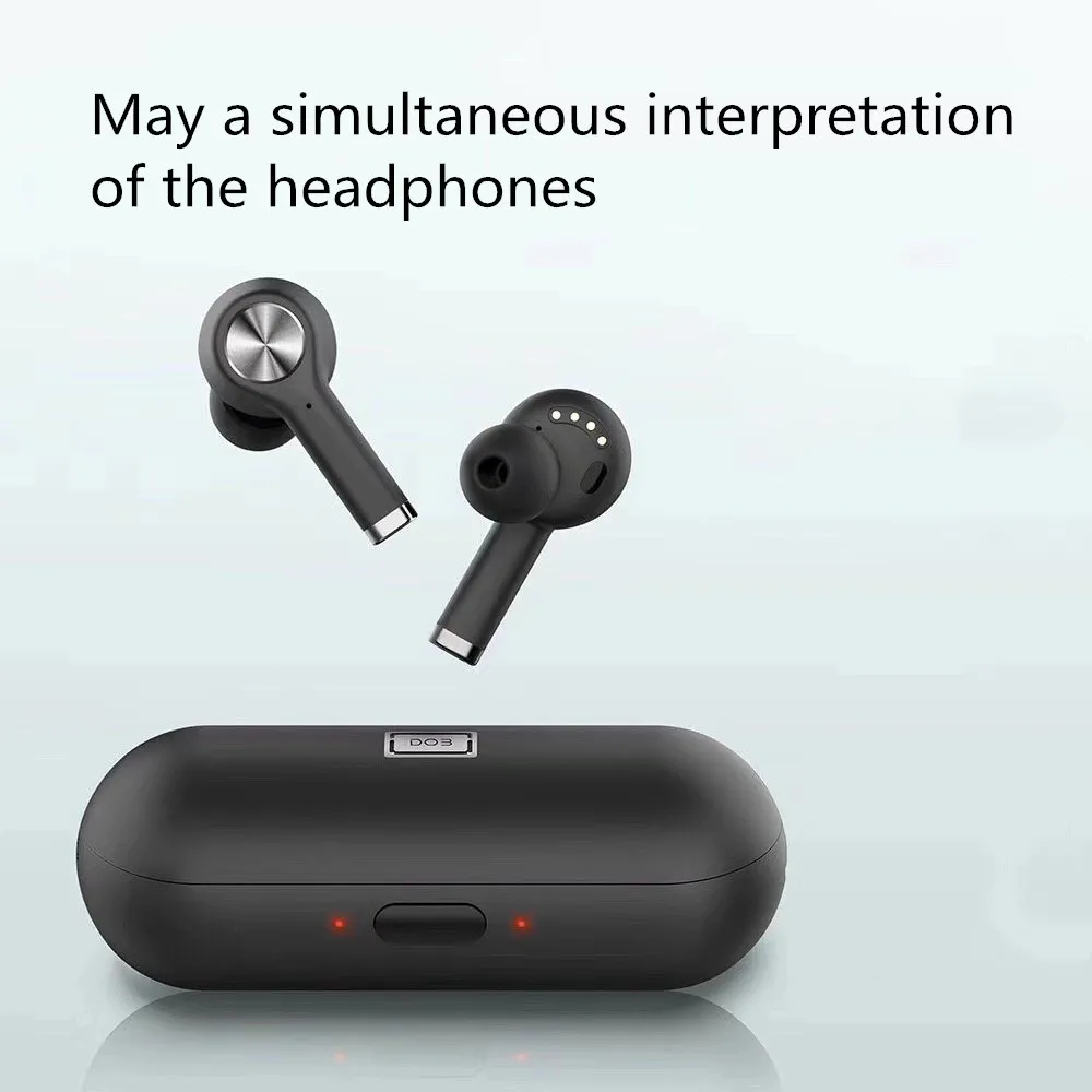 Bluetooth-гарнитура умные наушники с мгновенным переводом Bluetooth 5 0 наушники-вкладыши |