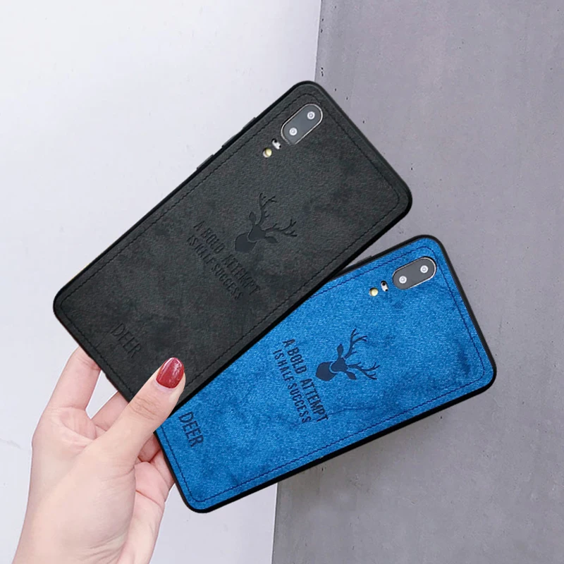 3D рельефный тканевый чехол для мобильного телефона с оленем huawei honor note 10 note10 man