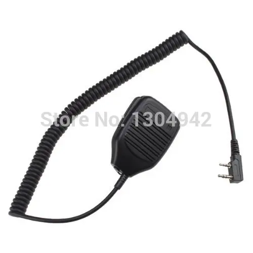 Портативный ручной плечевой микрофон для Kenwood UHF VHF RADIO TK208/220/320