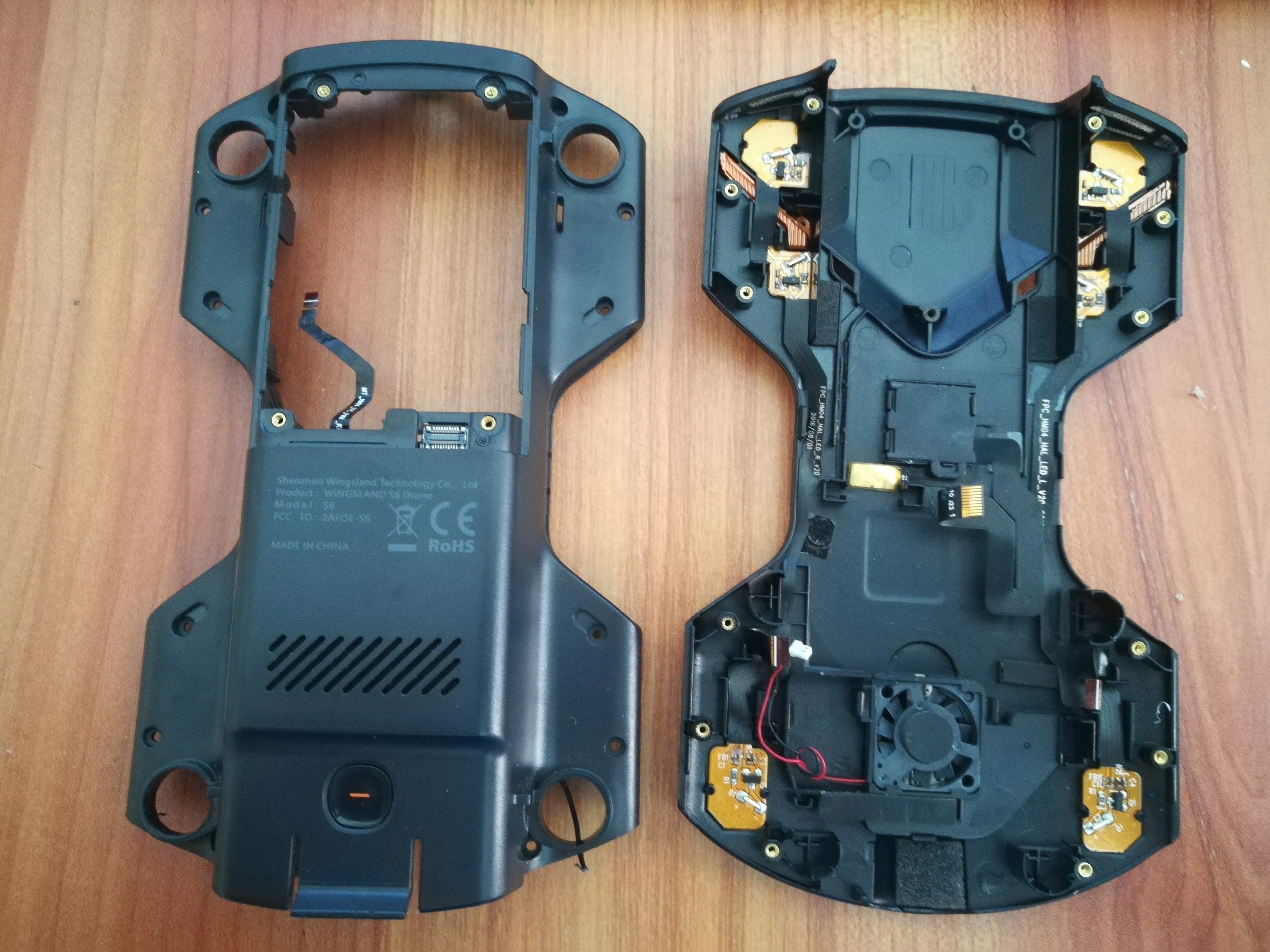 WINGSLAND S6 Карманный беспилотный Радиоуправляемый летательный