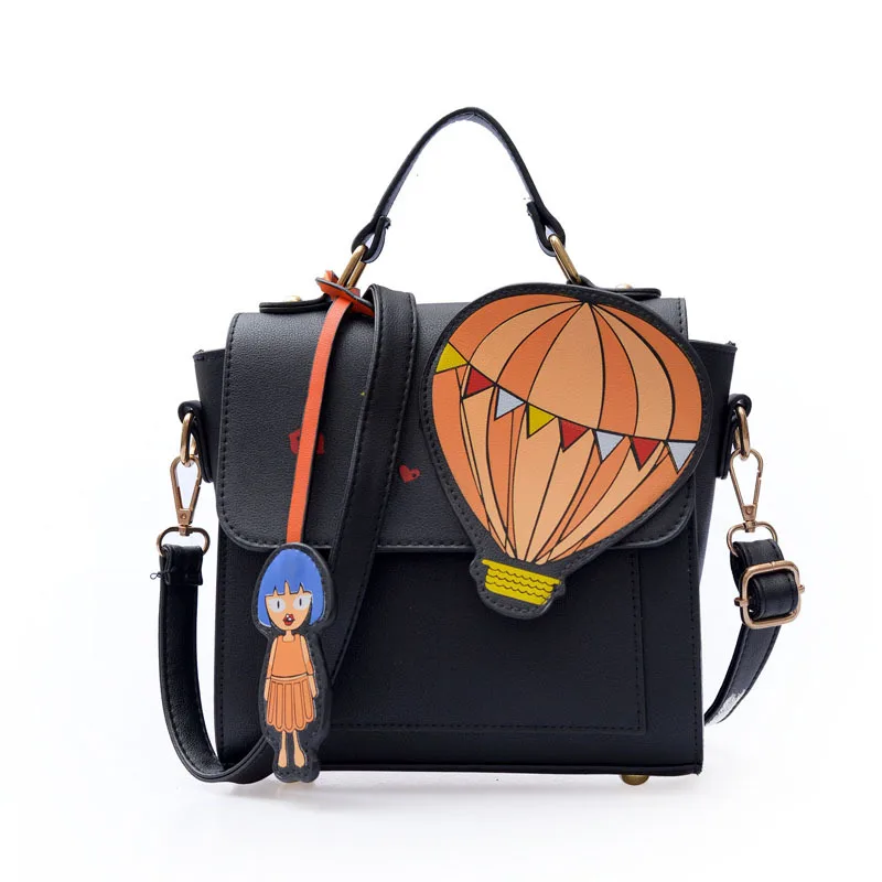 2017 новых зимней моды сумки шар мультфильм ткань сумка цвета оптовая | Багаж и