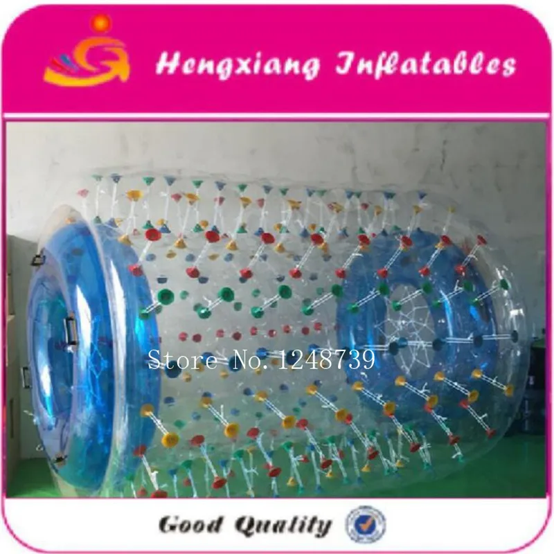 Бесплатная доставка 100% ТПУ Хорошее качество надувной шарик прокатки воды ролик