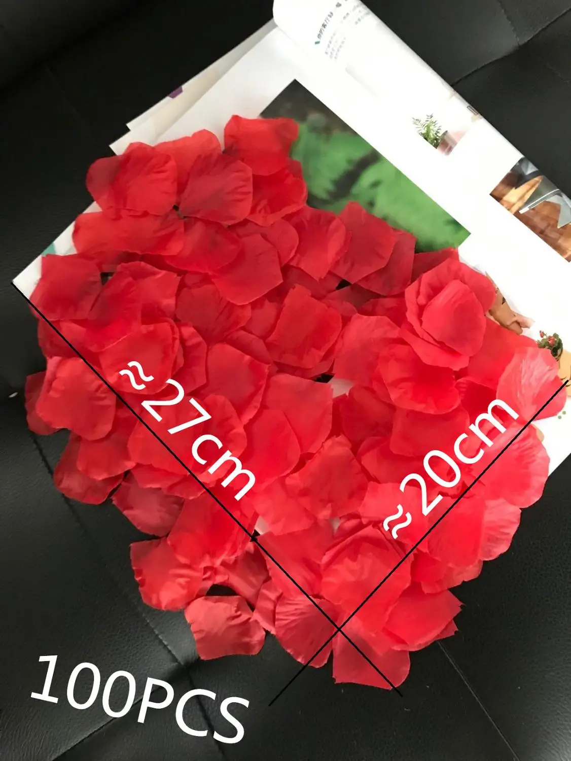 Оформление Erosebridal 5 см * лепестки роз для свадебной вечеринки 1000 шт./упак. 11 цветов |