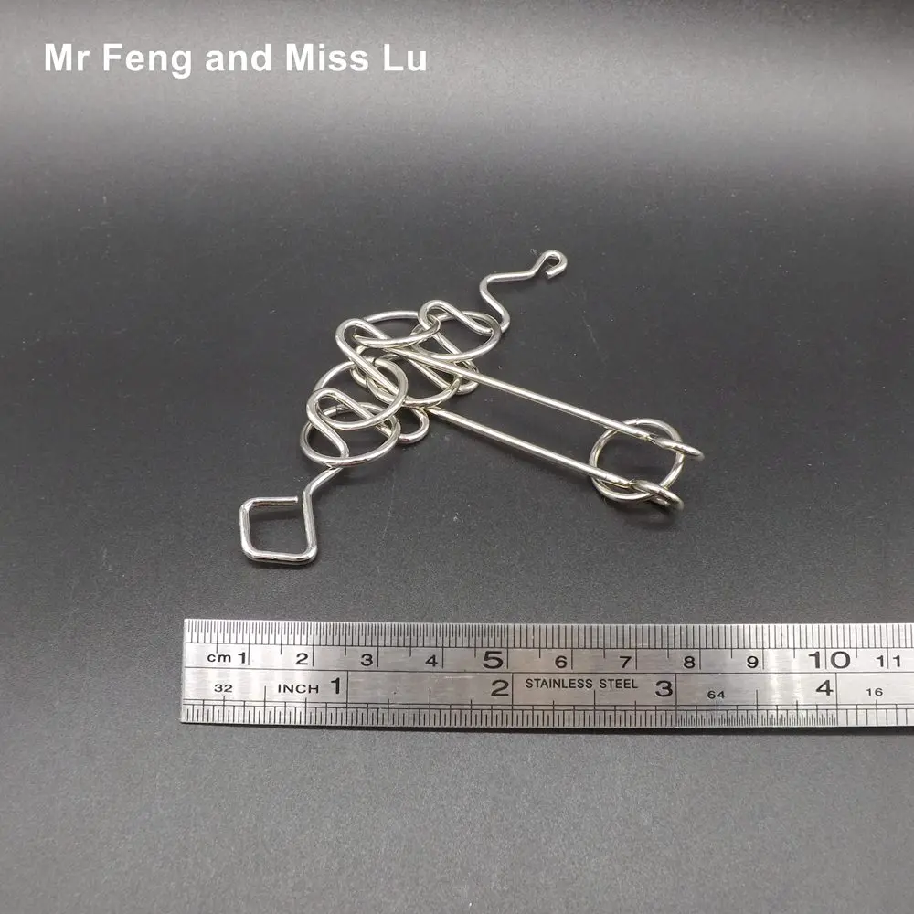 Серебряное кольцо змея головоломка игрушки для взрослых детское магических