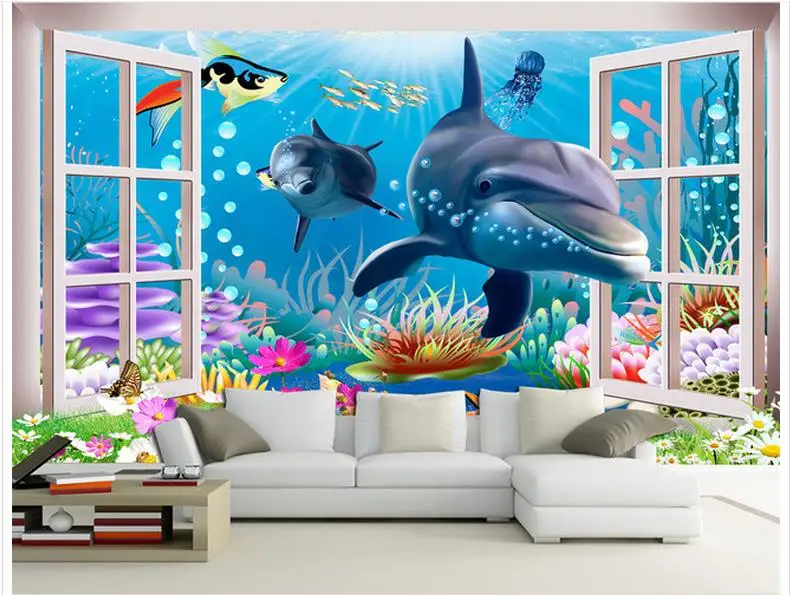 Высокое качество Горячая распродажа Новые Пользовательские 3d фото обои фрески 3 d