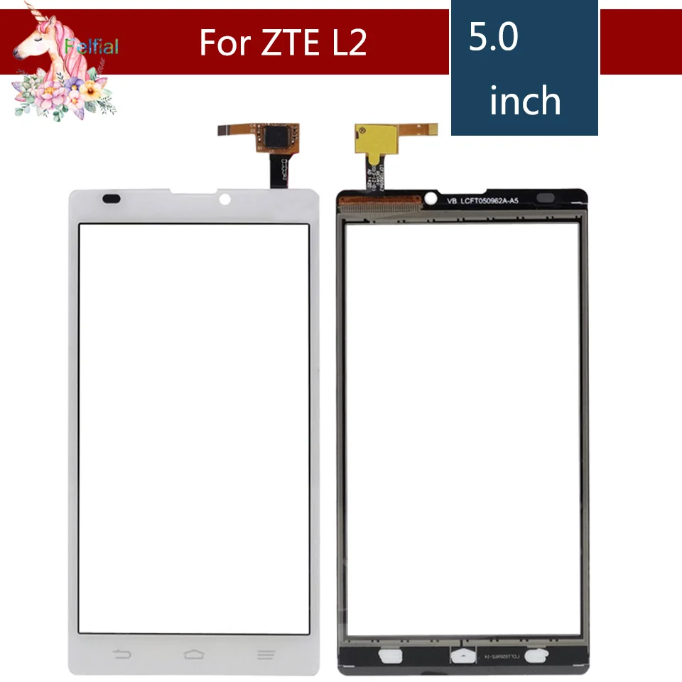 5 0 &quotдля ZTE Blade L2 сенсорный ЖК экран дигитайзер Датчик внешняя стеклянная линза