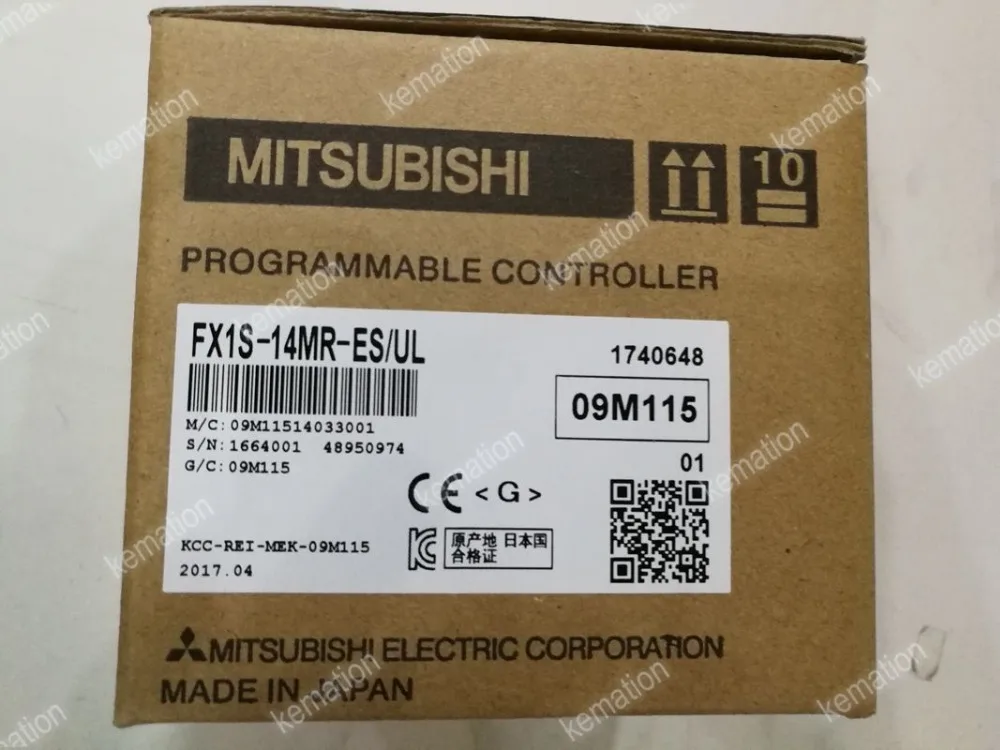 FX1S 14MR ES/UL PLC модуль 8DC входы 6 релейных выходов ESUL FX1S14MRES/UL программируемый