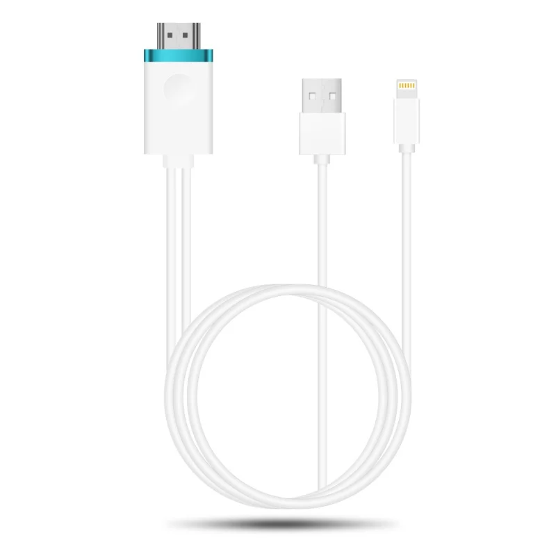 Универсальный цифровой AV кабель с USB на HDMI адаптер для телефона планшета и