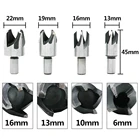 Набор сверл для резки с резьбой по дереву, 4 шт., 58 12 38 14