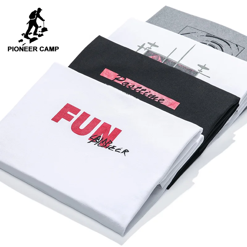 Пионерский лагерь качество 100% хлопок футболки набор из 2 шт. в счастливом пакете