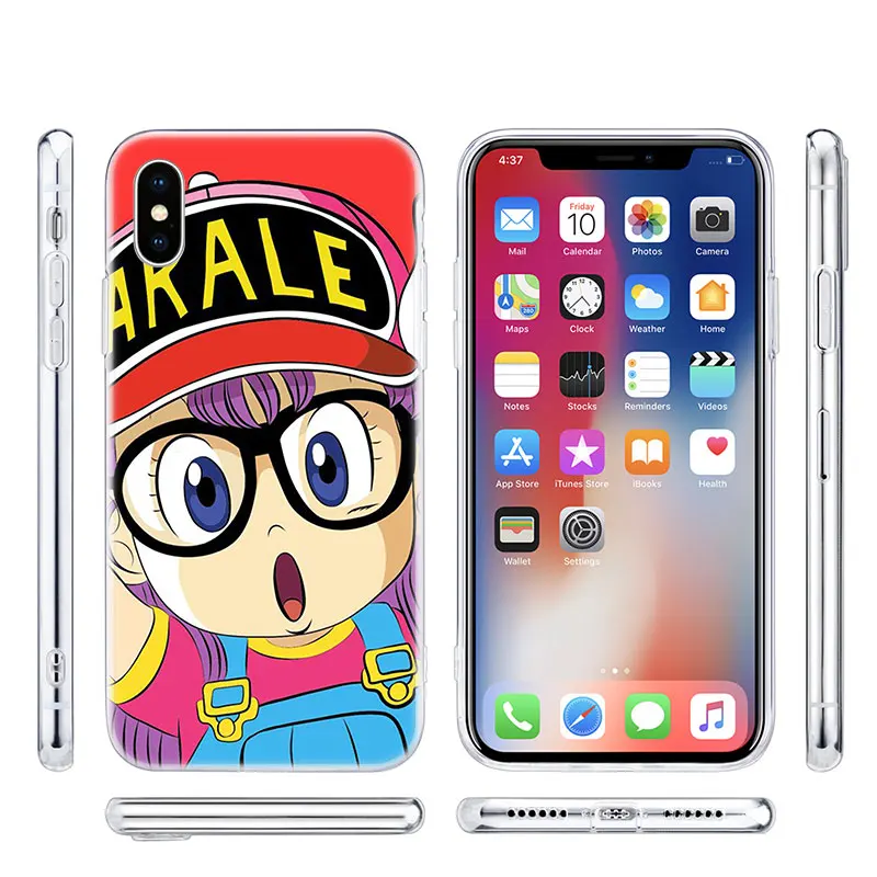Hot Anime Dr. Slump Arale Fashion Silicone Case Cover for Apple iPhones 11 Pro XS Max X XR 7 8 6 6s Plus 5S SE TPU Soft Cases | Мобильные