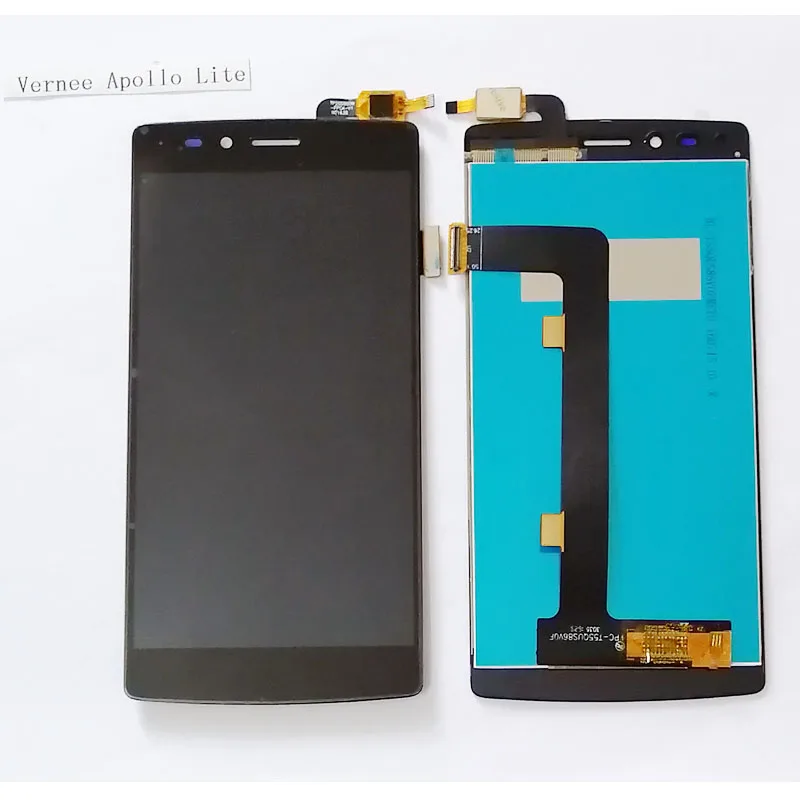 Оригинальный ЖК-дисплей 5 дюйма для Vernee Apollo Lite + кодирующий преобразователь