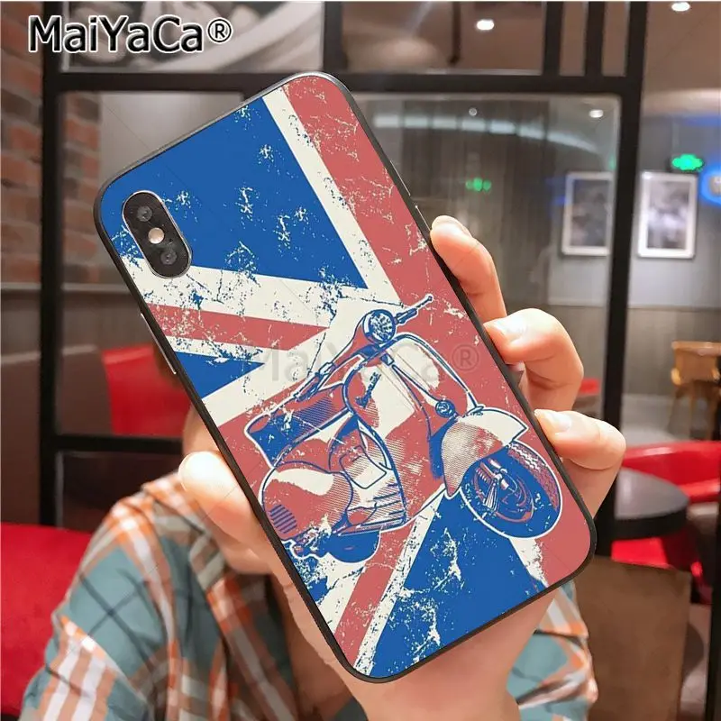 3 MaiYaCa Vespa скутер чехол для телефона iphone 11 Pro X 8 7 6 6S Plus 5 5S SE cass - Цвет: 3