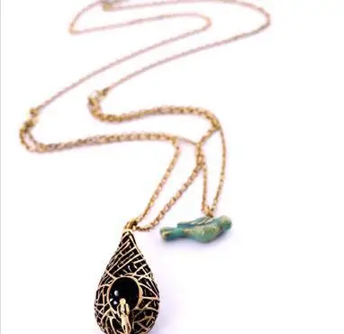 Vintage Double Layer Women Necklaces Charms TN ABC | Украшения и аксессуары