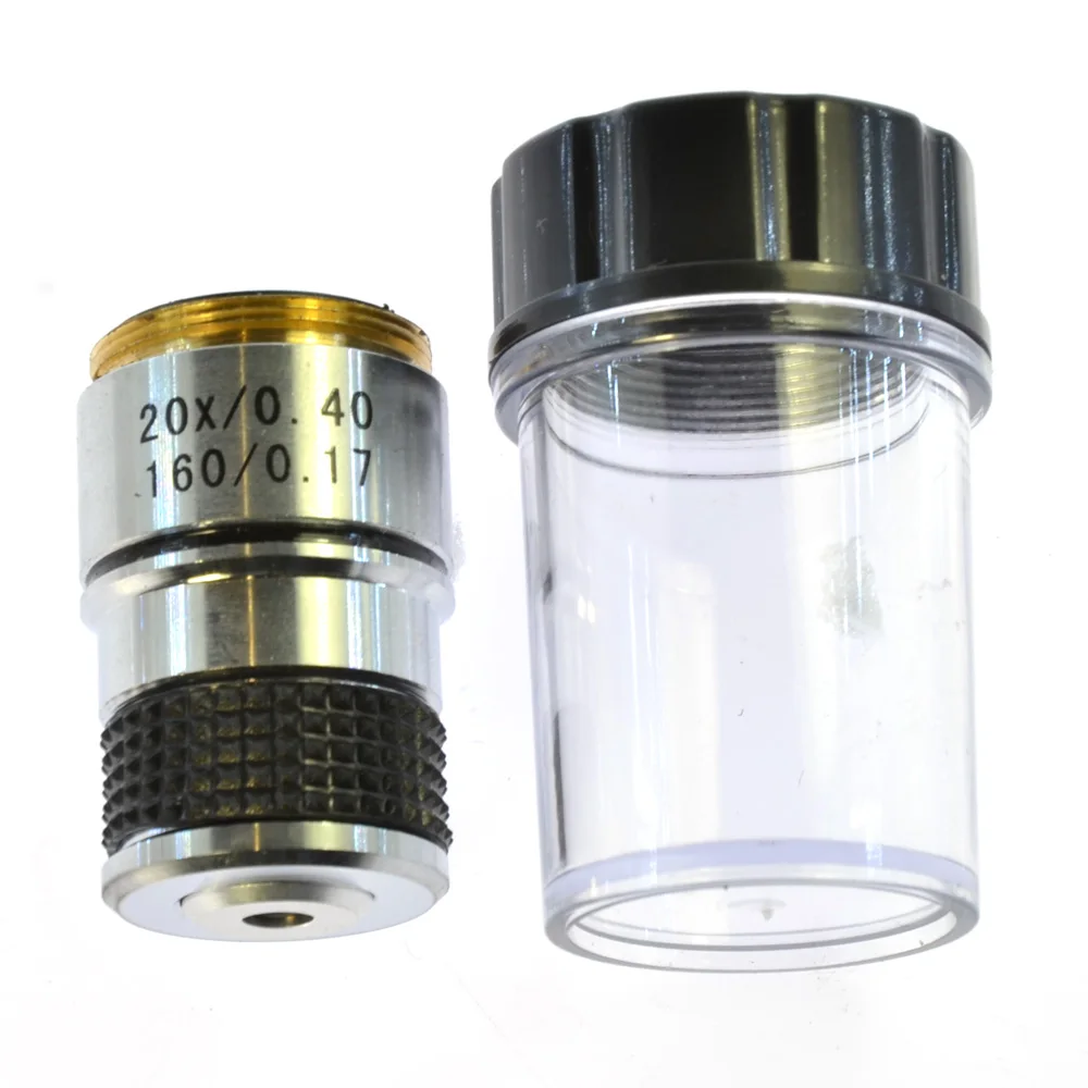 Ахроматический объектив 20X 185 биологический микроскоп apochromats 1 шт.|biological