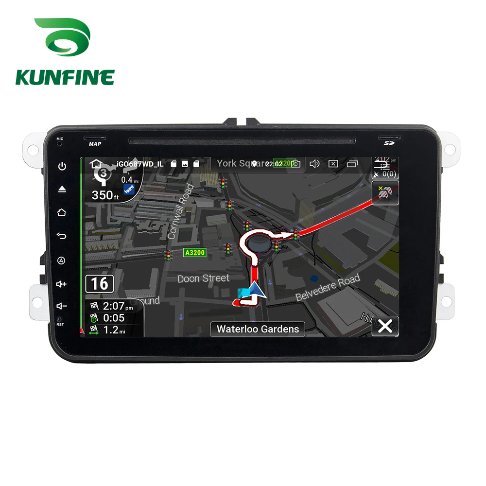 Восьмиядерный 4 Гб ОЗУ Android 8 0 автомобильный DVD GPS навигатор мультимедийный плеер
