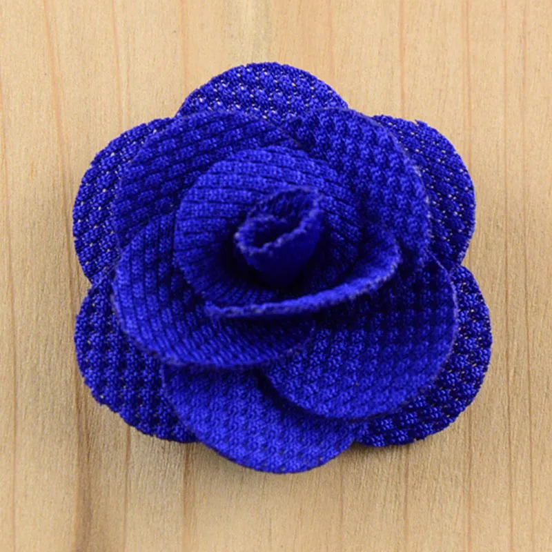 Новинка 160 шт./лот диаметр 4 см маленький цветок для волос из мешковины без зажима