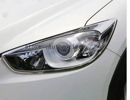 

Стайлинг автомобиля 2012-2015 для Mazda, хром, АБС, после фар, крышка фары