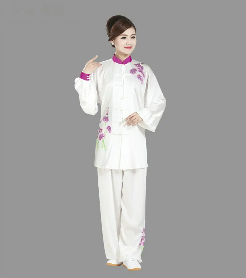 Женские костюмы Taiji Wushu на заказ из искусственного шелка для девочек|suit jacket|girls formal