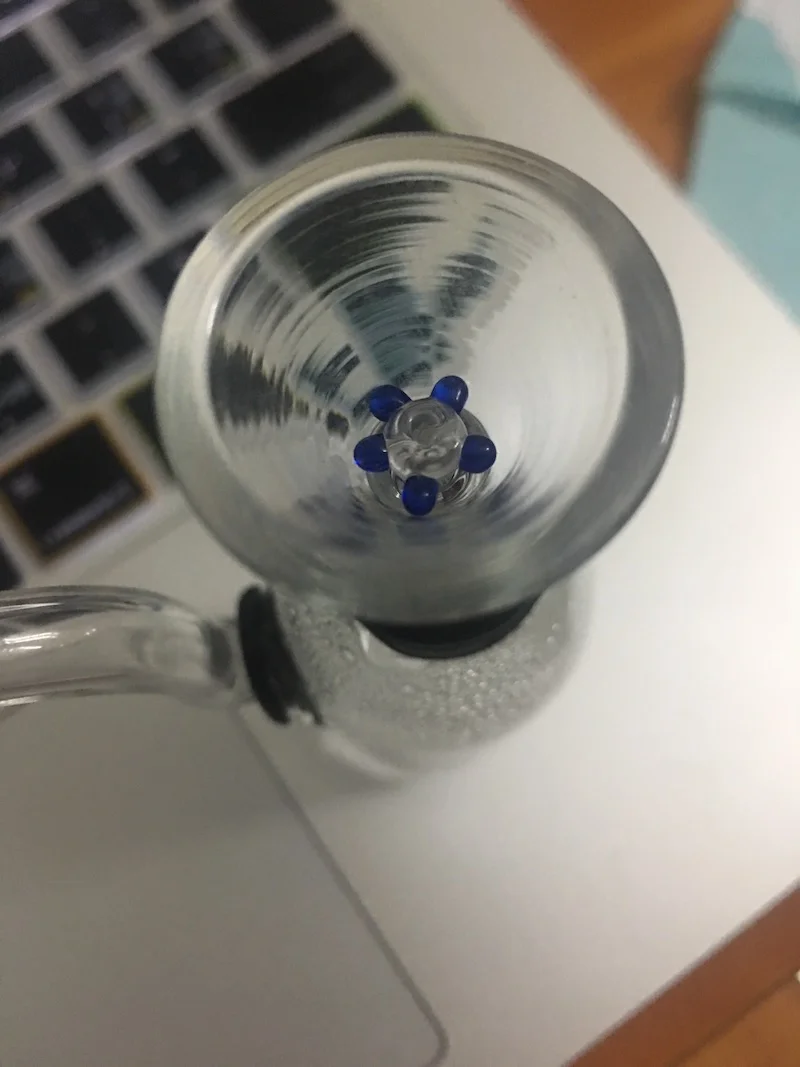 

Daisy Style Flower Glass Screen for Pipes Assorted Colors