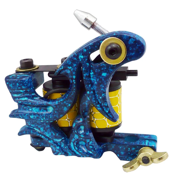 Набор машинок с 2 катушками черные иглы питания для перманентного макияжа