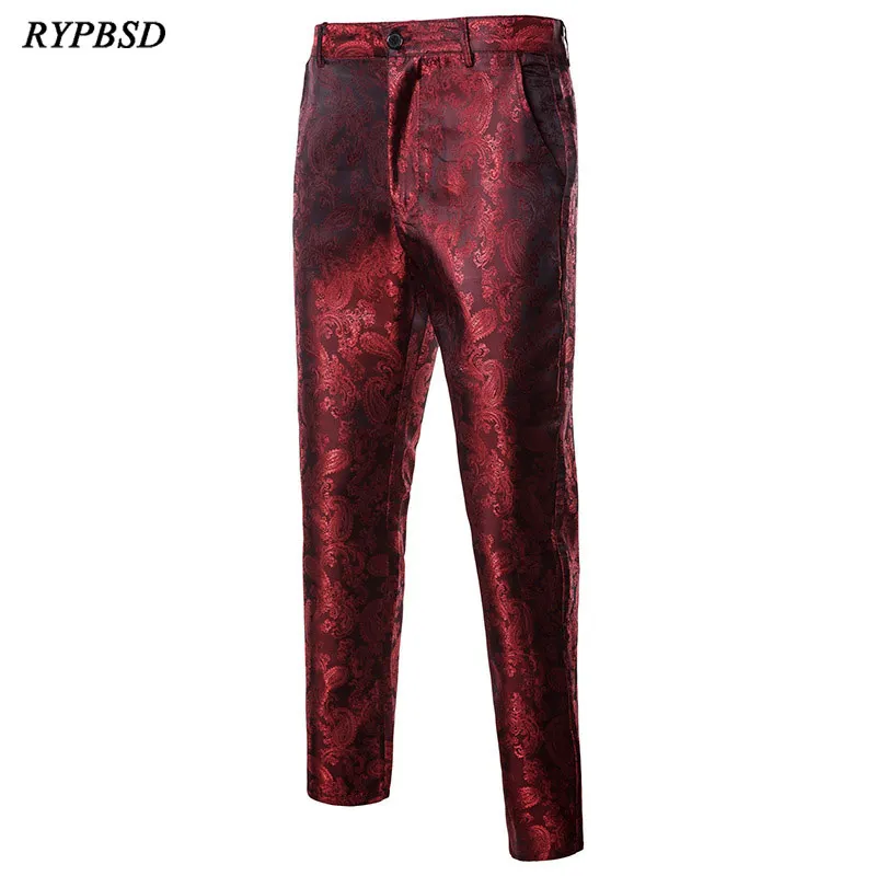 Пейсли кешью мужских костюмных брюк Slim Fit Детская короткая футболка с героями из