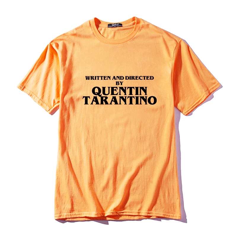 Мужская футболка с надписью QUENTIN TARANTINO уличная одежда в стиле хип хоп хлопковая
