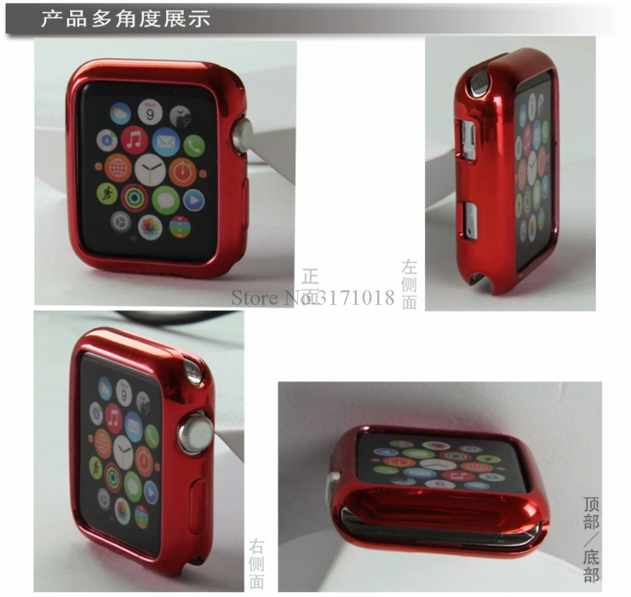 Ультра-тонкий мягкий ТПУ ремешок для часов чехол для Apple Watch серии 1/2/3/4/5 40 мм 44 крышка чехол бампер Shell для наручных часов iWatch, чехол s 38 мм 42 мм
