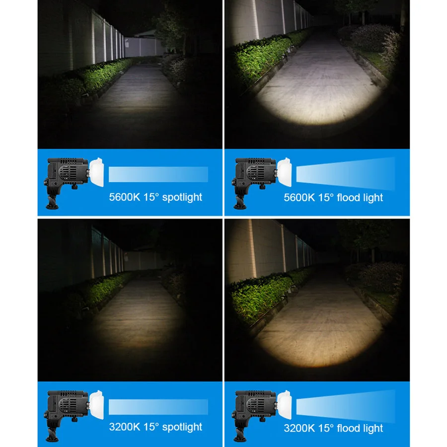 Двухцветный Точечный светильник с затемнением светодиодный для видеофокуса