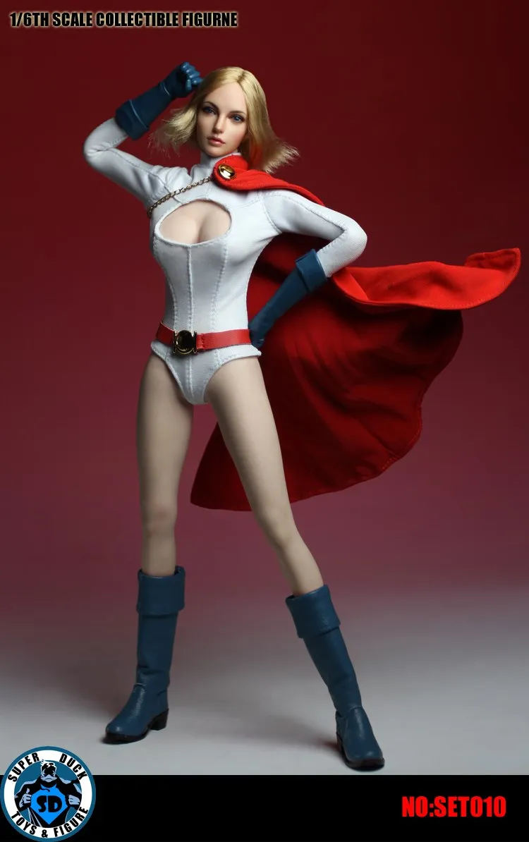 Estartek Супер утка set010 1/6 сексуальный Супермен девушка набор для Phicen Jiaoudoll VeryCool Hottoys Фигурка DIY