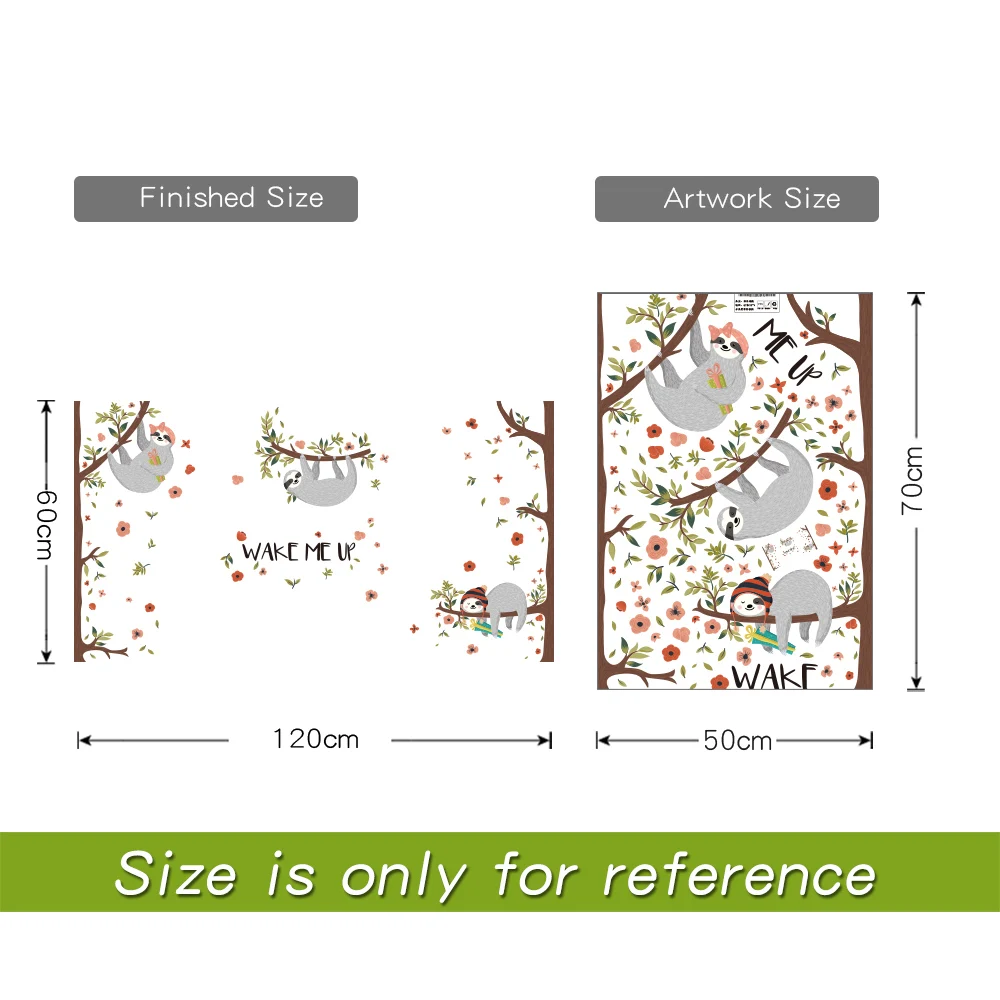 Мультфильм коала наклейки на стену для гостиной украшение комнаты своими руками