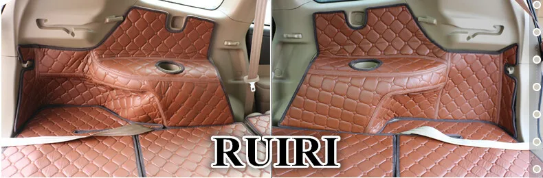Хорошие коврики для багажника автомобиля Toyota Highlander 7 сидений 2013-2007 прочная
