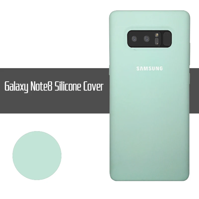 samsung galaxy Note 8 SM-N950F противоударный Алькантара чехол для телефона чехол для мобильного телефона Funda чехол s для samsung galaxy Note 8 - Цвет: Light Blue