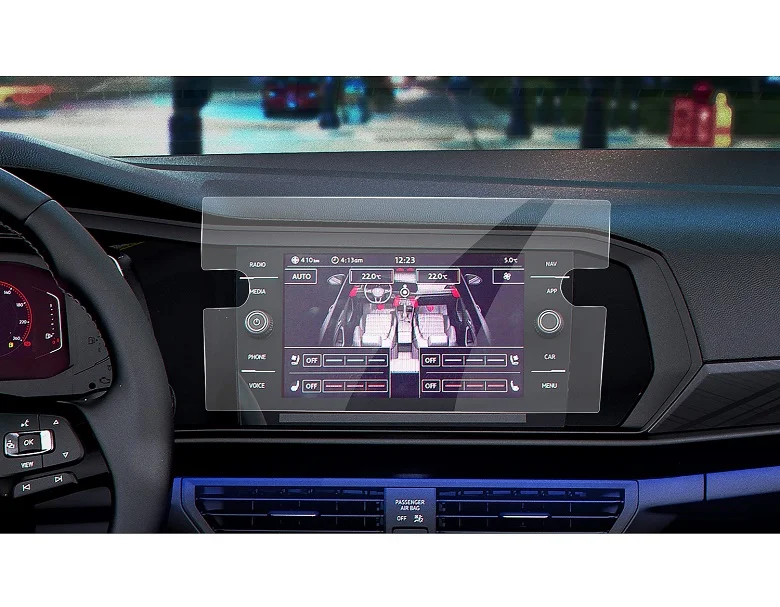 8inch Экран ruiya Защитная пленка для Volkswagen Jetta автомобильный навигатор сенсорный центр экран дисплея, 9H Закаленное стекло протектор экрана - Цвет: 8inch