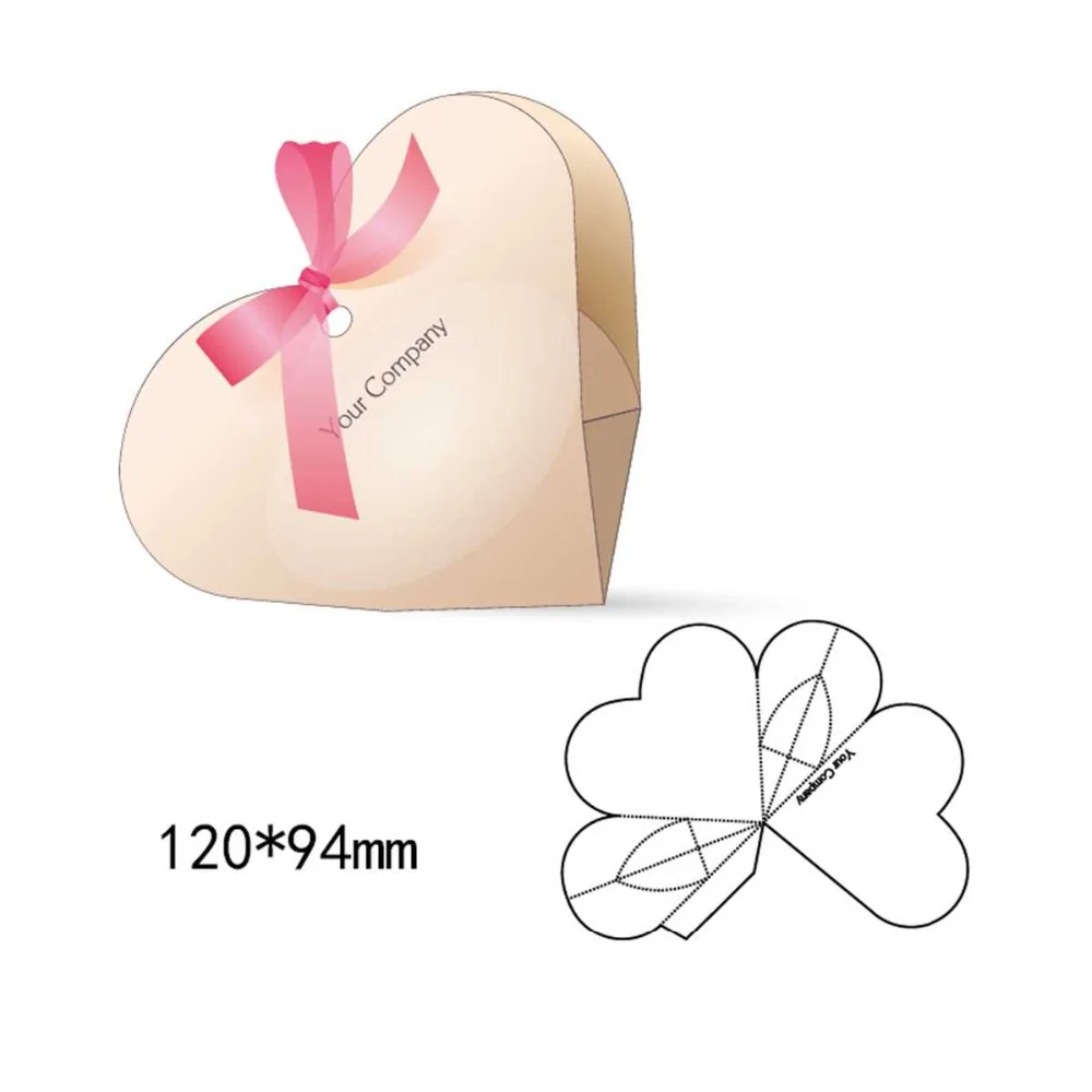 Технические Вырубные штампы в форме сердца домашний декор металлические