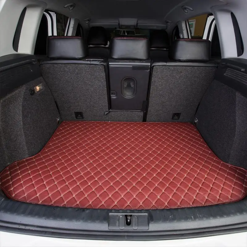 

Leather Car trunk mat cargo carpet for Kia Sportage Ceed Cadenza Cerato Optima floor liner