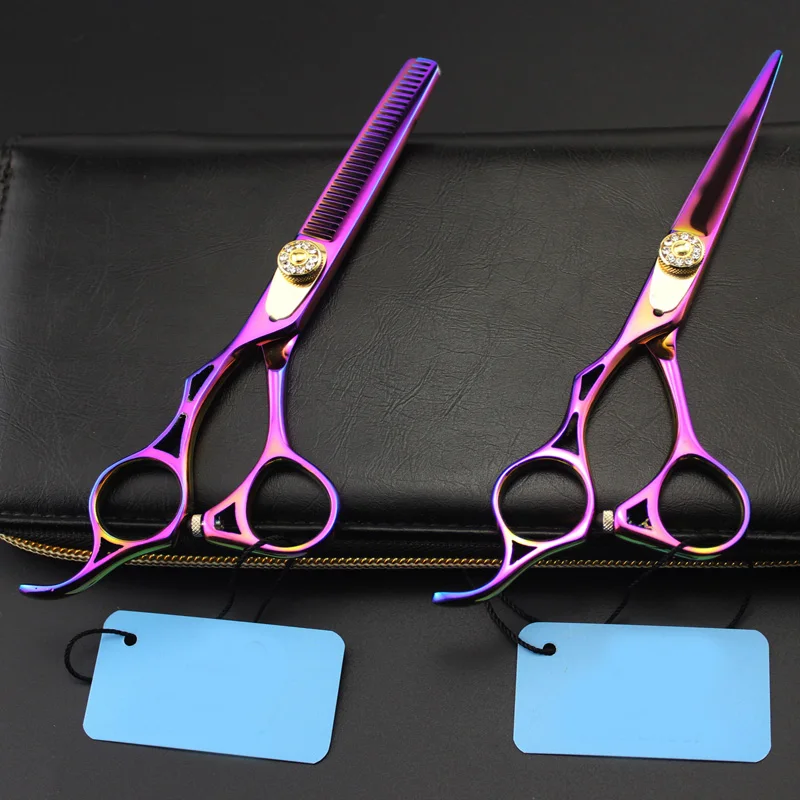 Японский набор профессиональных парикмахерских ножниц 5 дюйма для левой руки
