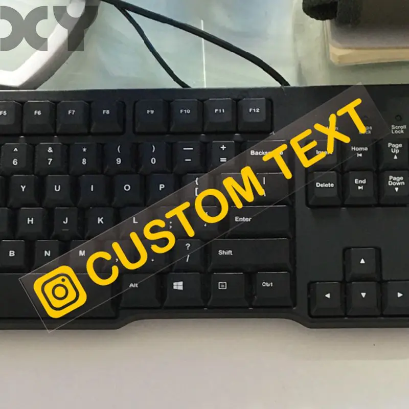 XY персонализированные пользовательские текст для имя пользователя Instagram