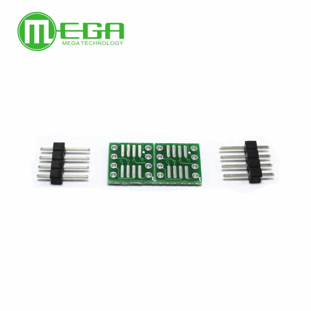Фото 80 шт. SOP8 поворотный DIP8 / SOIC8 К DIP8 IC адаптер гнездо без PB с контактным разъемом №2
