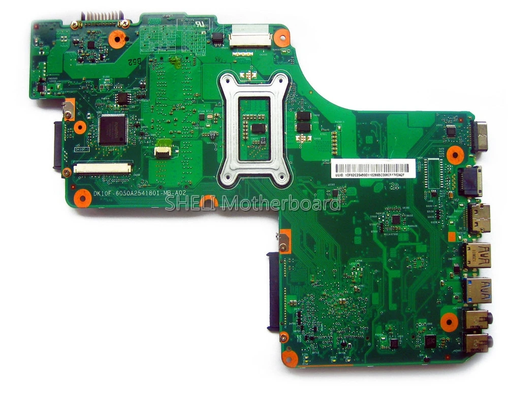 SHELI V000275560 материнская плата для ноутбука Toshiba Satellite C850 C855 L850 L855 6050A2541801 UMA HD 4000 HM76