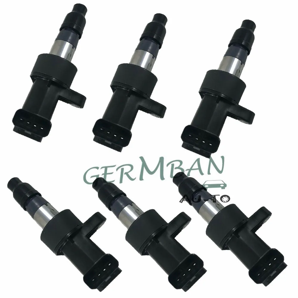 Бесплатная доставка! 6 шт./лот катушка зажигания 1X43-12029-AB 099700-0620 подходит для 2002-2008